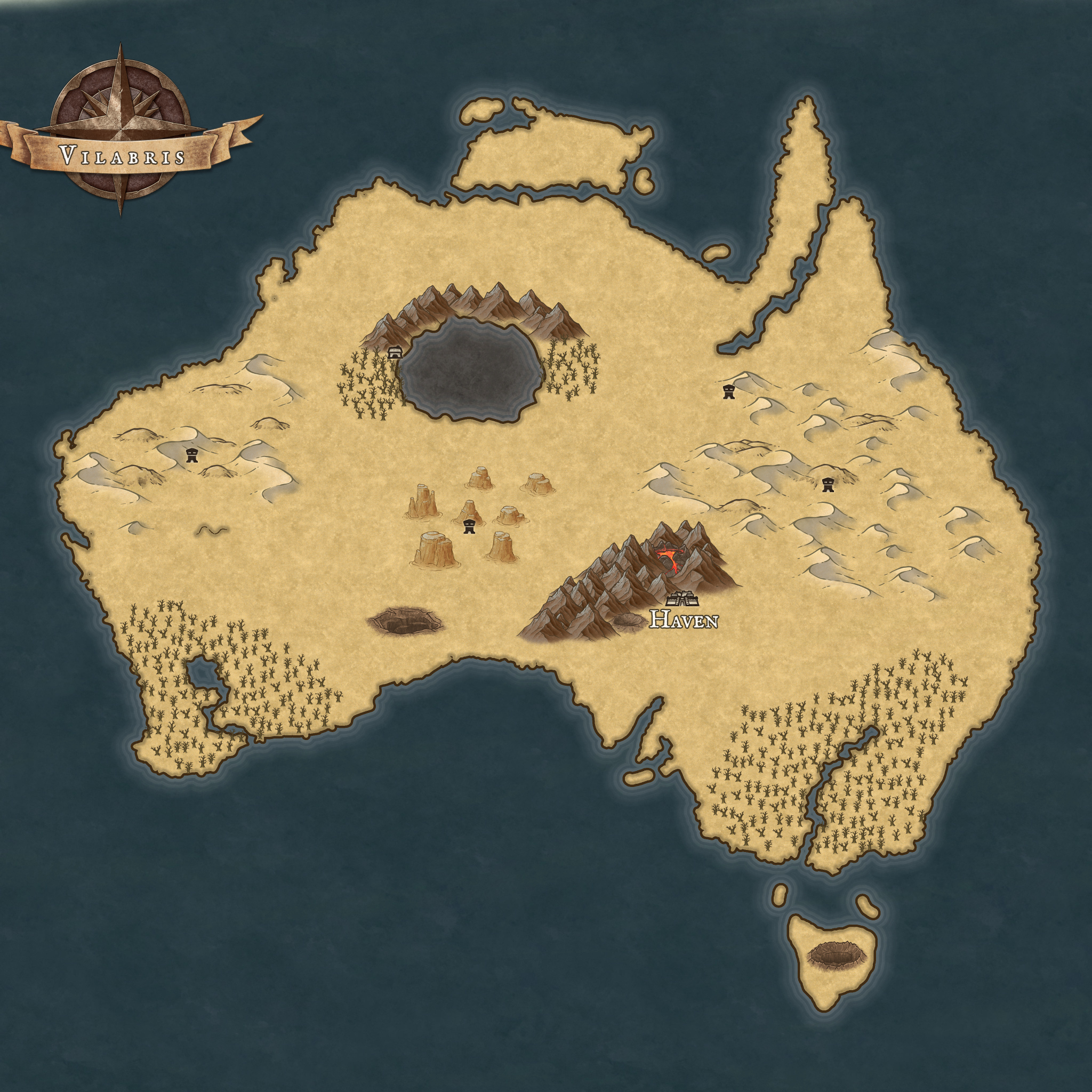 Map of Vilabris